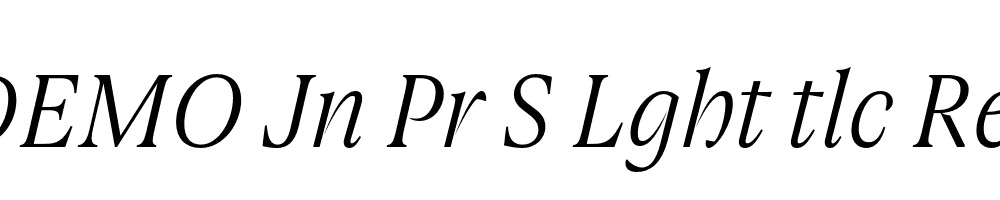 FSP DEMO Jn Pr S Lght tlc Regular