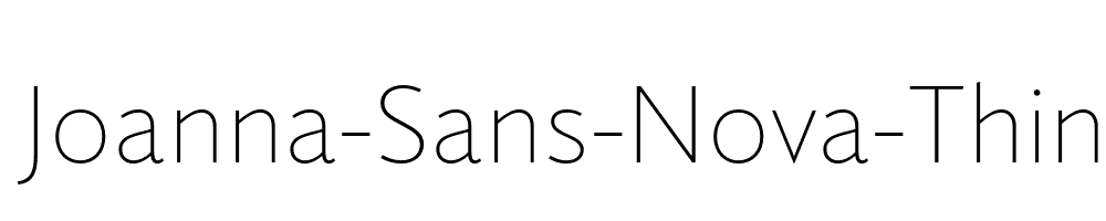 Joanna-Sans-Nova-Thin