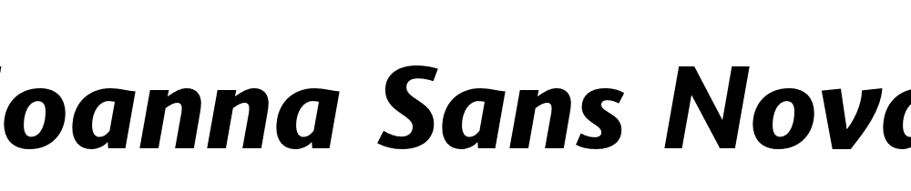 Joanna Sans Nova