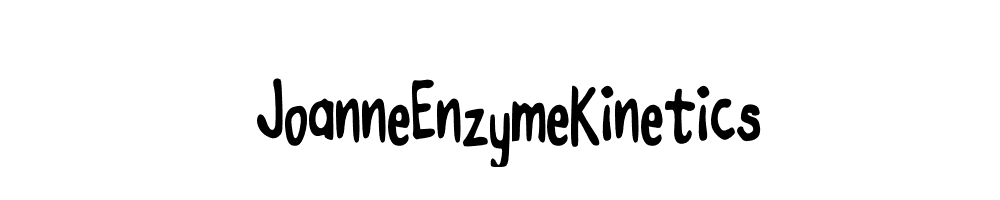 JoanneEnzymeKinetics