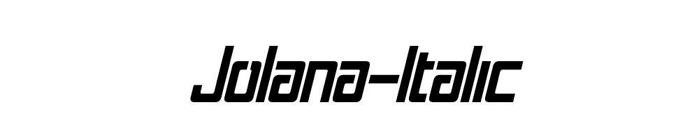 Jolana-Italic