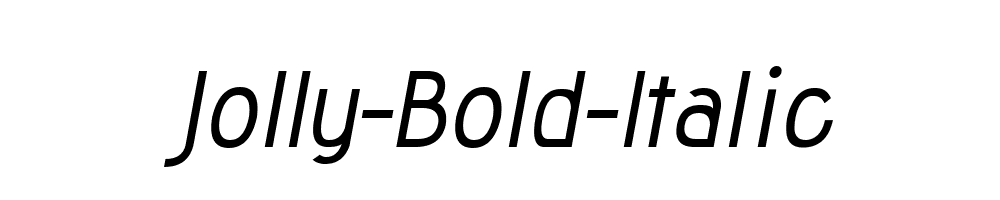 Jolly-Bold-Italic