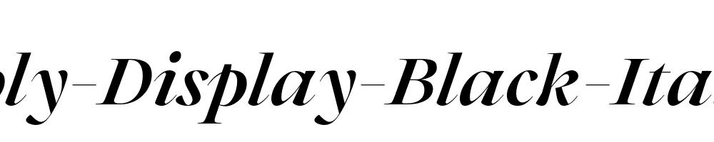 Joly-Display-Black-Italic