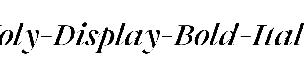 Joly-Display-Bold-Italic