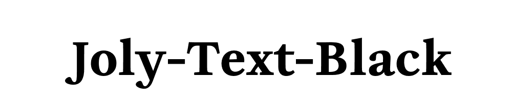 Joly-Text-Black