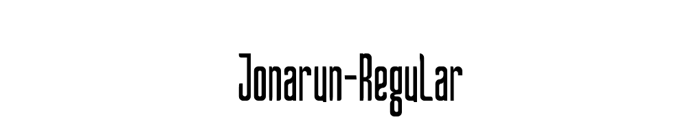 Jonarun-Regular