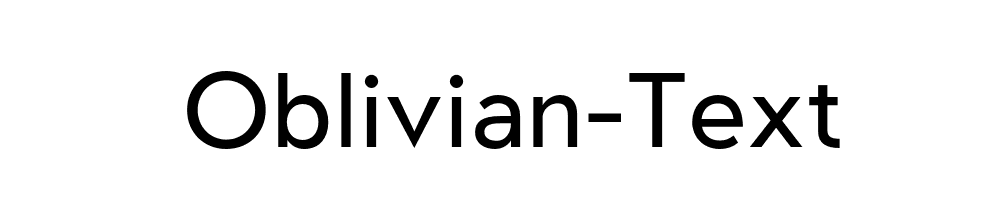 Oblivian-Text