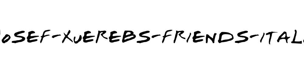 Josef-Xuerebs-Friends-Italic