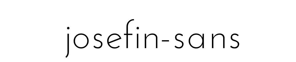 Josefin Sans