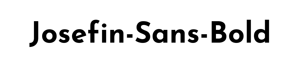 Josefin-Sans-Bold