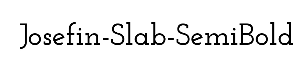 Josefin-Slab-SemiBold