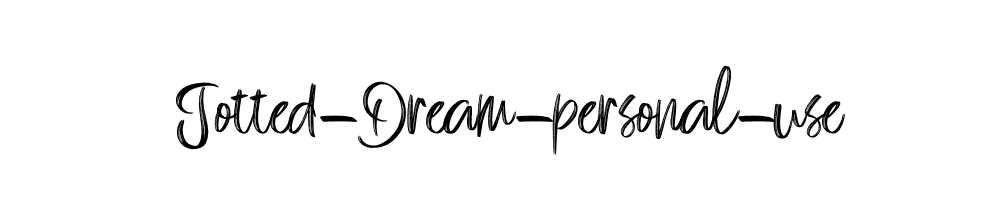 Jotted-Dream-personal-use