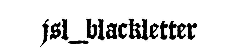 Jsl_blackletter