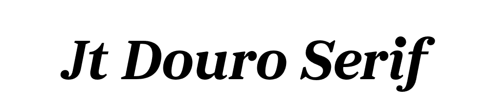 Jt Douro Serif