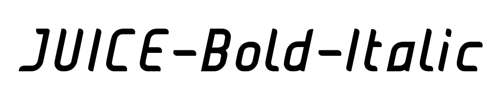 JUICE-Bold-Italic