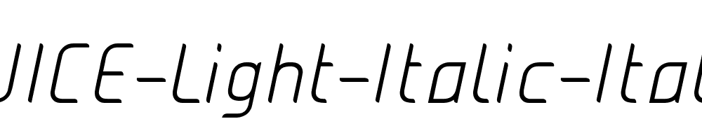 JUICE-Light-Italic-Italic