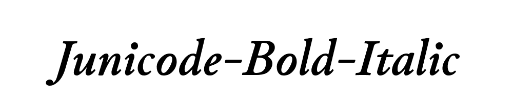 Junicode-Bold-Italic