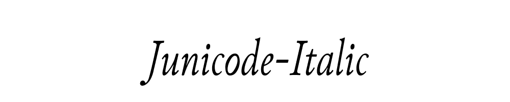 Junicode-Italic