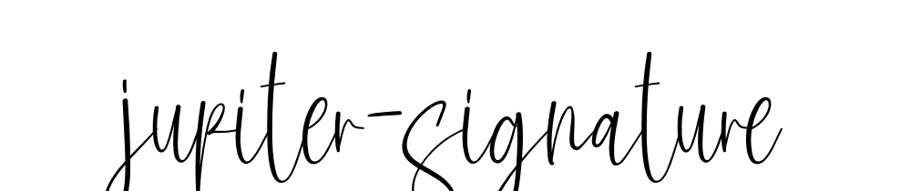 jupiter-signature