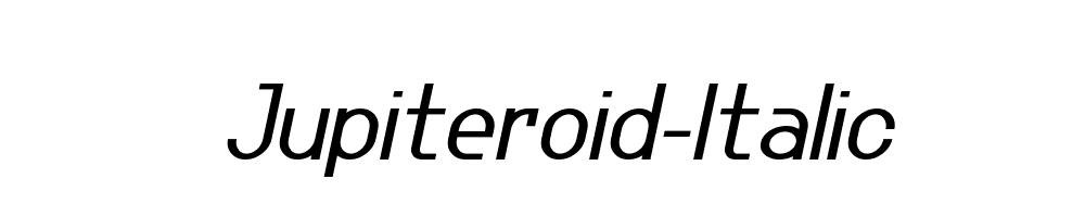 Jupiteroid-Italic