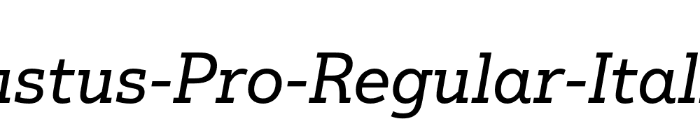 Justus-Pro-Regular-Italic