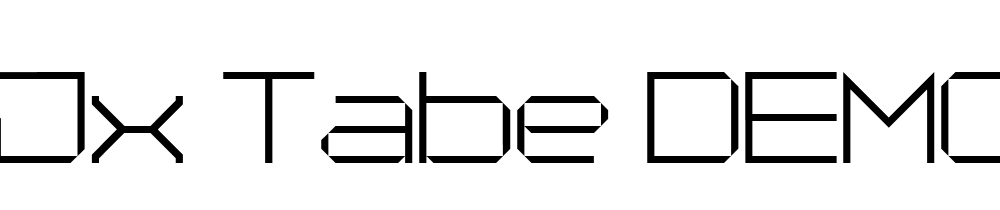 Jx Tabe Demo