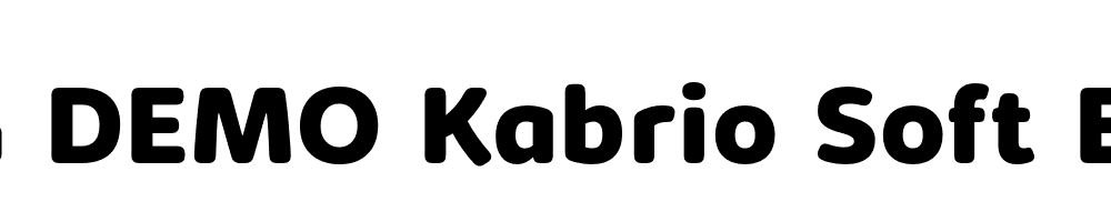  DEMO Kabrio Soft ExtBd Regular