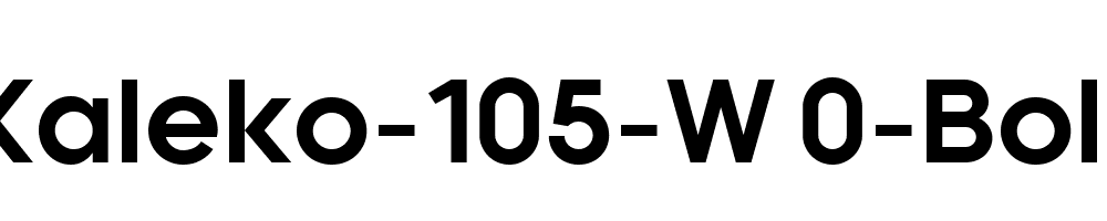 Kaleko-105-W00-Bold