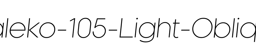 Kaleko-105-Light-Oblique