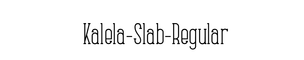 Kalela-Slab-Regular