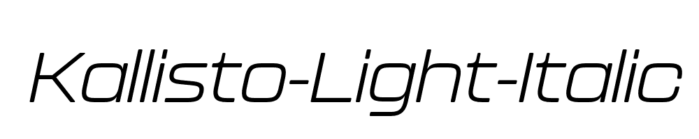 Kallisto-Light-Italic