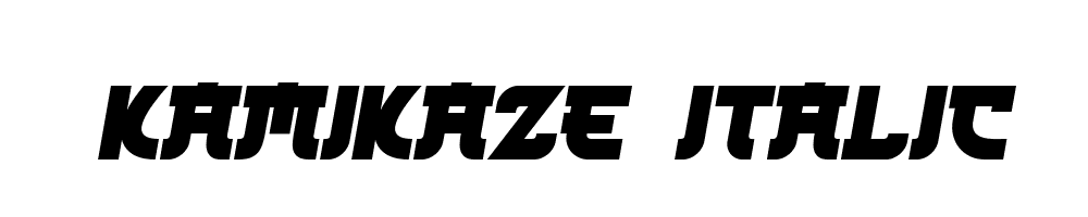 Kamikaze-Italic