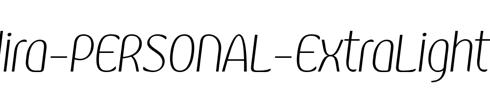 Kandira-PERSONAL-ExtraLight-Italic