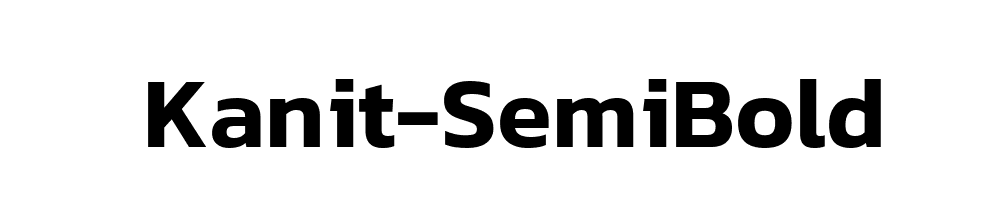 Kanit-SemiBold