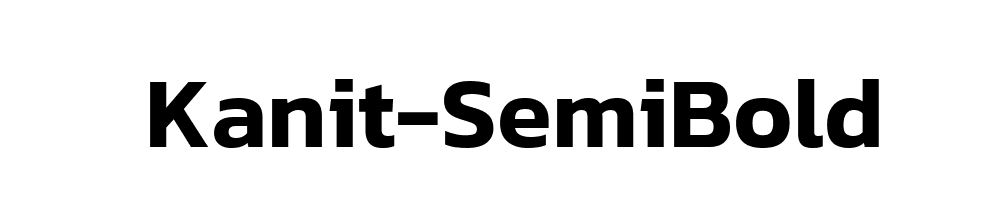 Kanit-SemiBold