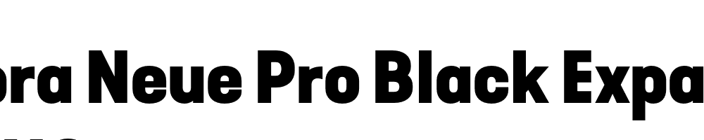  DEMO Kapra Neue Pro Black Expanded Regular