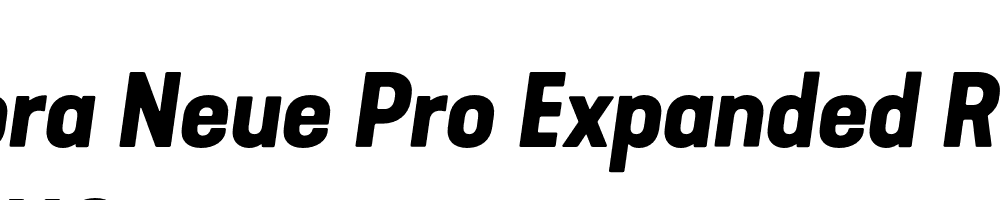  DEMO Kapra Neue Pro Expanded Rounded Bold Italic