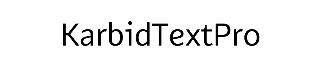 KarbidTextPro