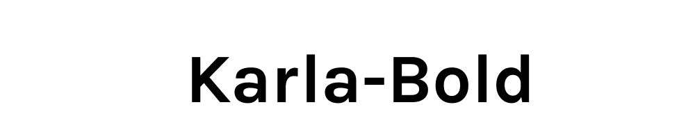 Karla-Bold