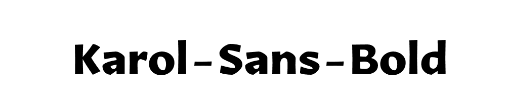 Karol-Sans-Bold