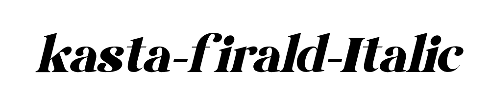 kasta-firald-Italic