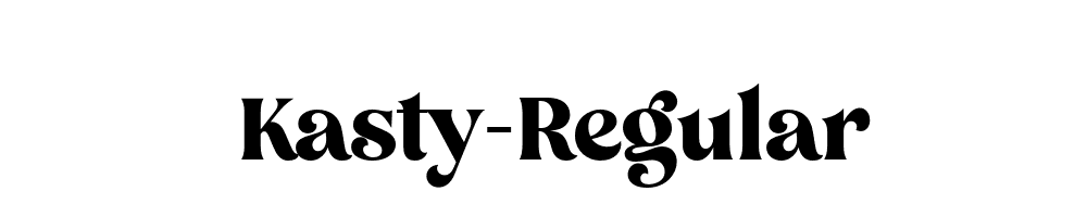 Kasty-Regular