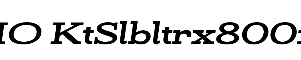 FSP DEMO KtSlbltrx800xBldt Italic