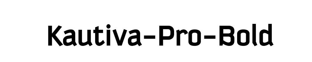 Kautiva-Pro-Bold