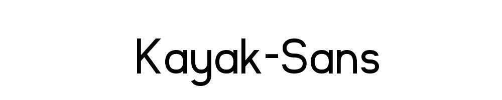 Kayak-Sans