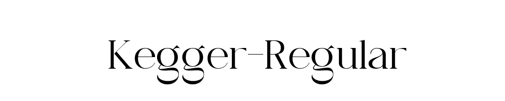 Kegger-Regular