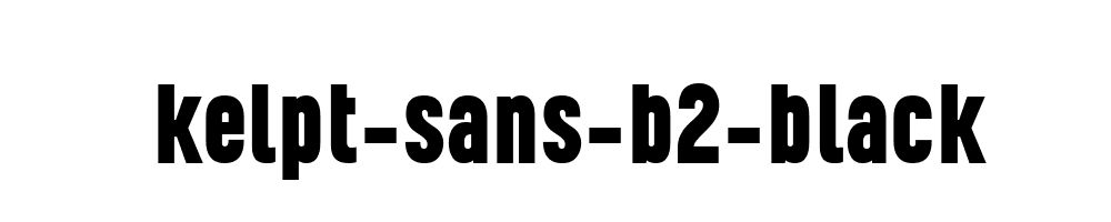 kelpt-sans-b2-black