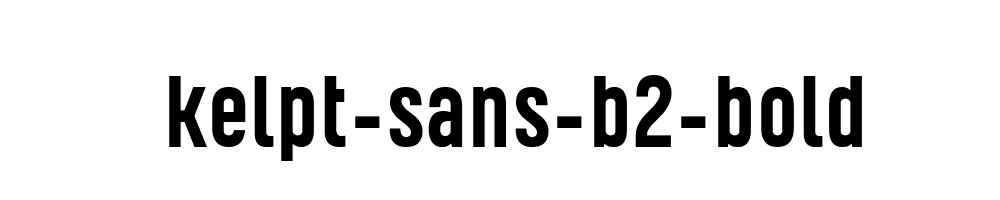 kelpt-sans-b2-bold