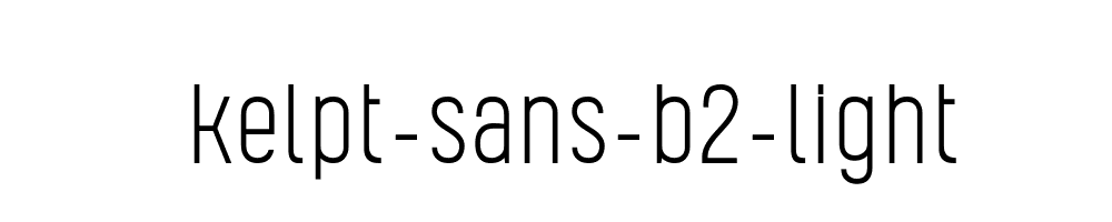 kelpt-sans-b2-light