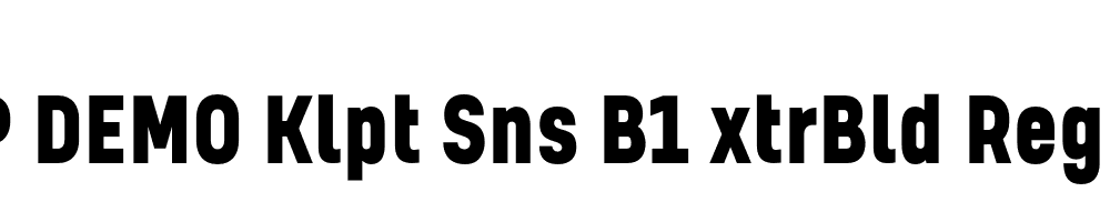 FSP DEMO Klpt Sns B1 xtrBld Regular